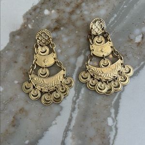 Jane Winchester, Love Gypset Earrings. Sterling Silver dipped in 14k Gold.